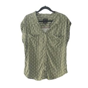 Jachs Girlfriend Button Down Shirt Size XL